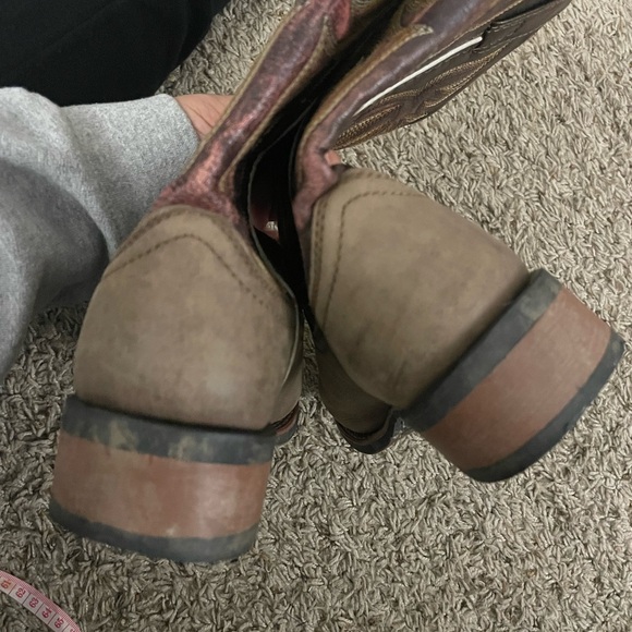 Laredo Brown Western Cowboy Boots - Picture 5 of 8